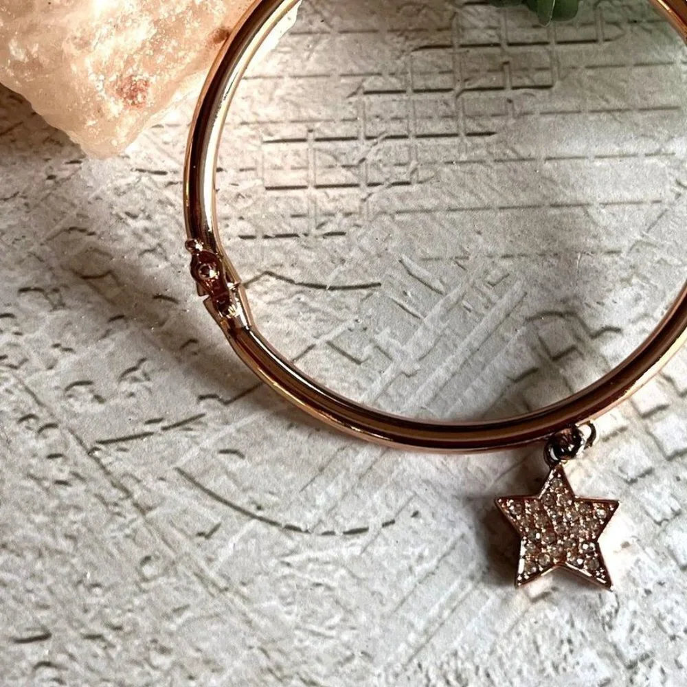 Kate Spade Rose Gold Star Bracelet